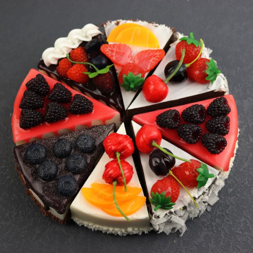 Shop Home Fragrance - Kreativer dreieckiger Kuchen, Simulationskuchen, kann mit