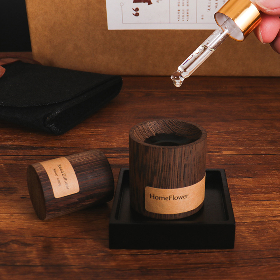Home Fragrance Oils - Diffusor für ätherische Öle aus schwarzem