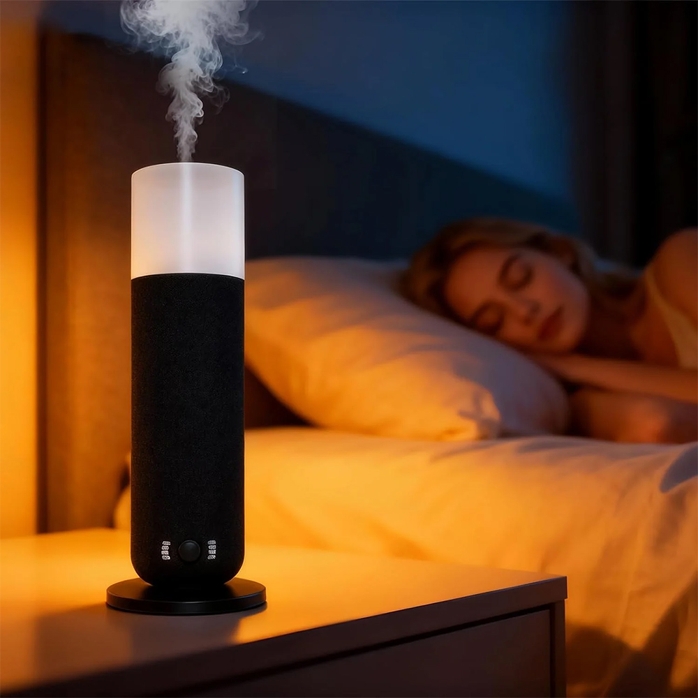 Home Fragrance Hotel Collection - NAMSTE 120ML Turm-Duftdiffusor mit Bluetooth-Steuerung, Elektrischer