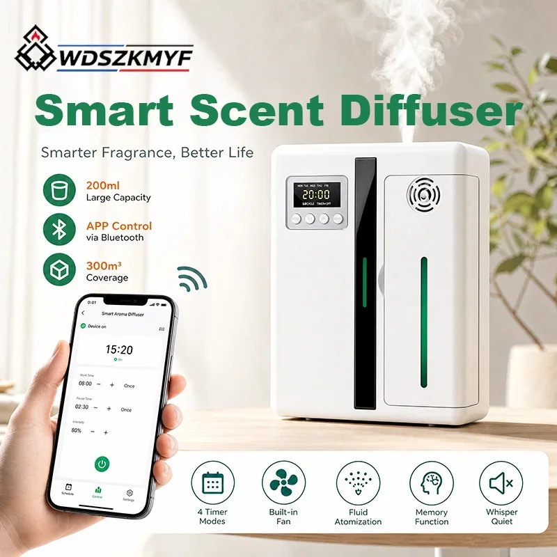 Shop Home Fragrance - Kommerzieller Wandmontierter Duftspender 200ML mit Eingebautem